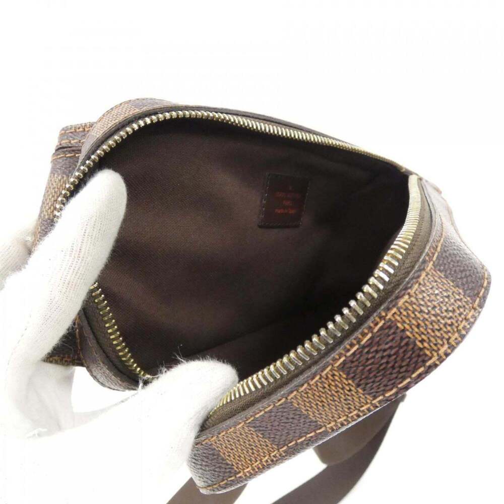 LOUIS VUITTON Authentic Brown Damier Shoulder Bag - Picture 7 of 8